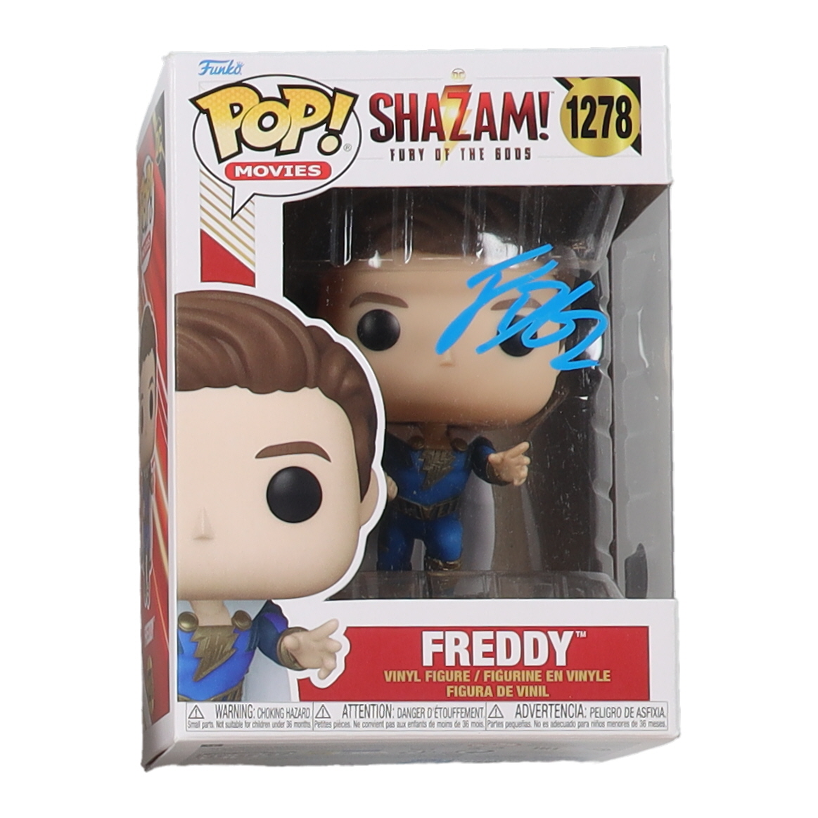 Jack Dylan Grazer Signed "Shazam!: Fury of the Gods" #1278 Freddy Funko Pop! Vinyl Figure (Beckett) at PristineAuction.com Jack Dylan Grazer Signed "Shazam!: Fury of the Gods" #1278 Freddy Funko Pop! Vinyl Figure (Beckett) at PristineAuction.com