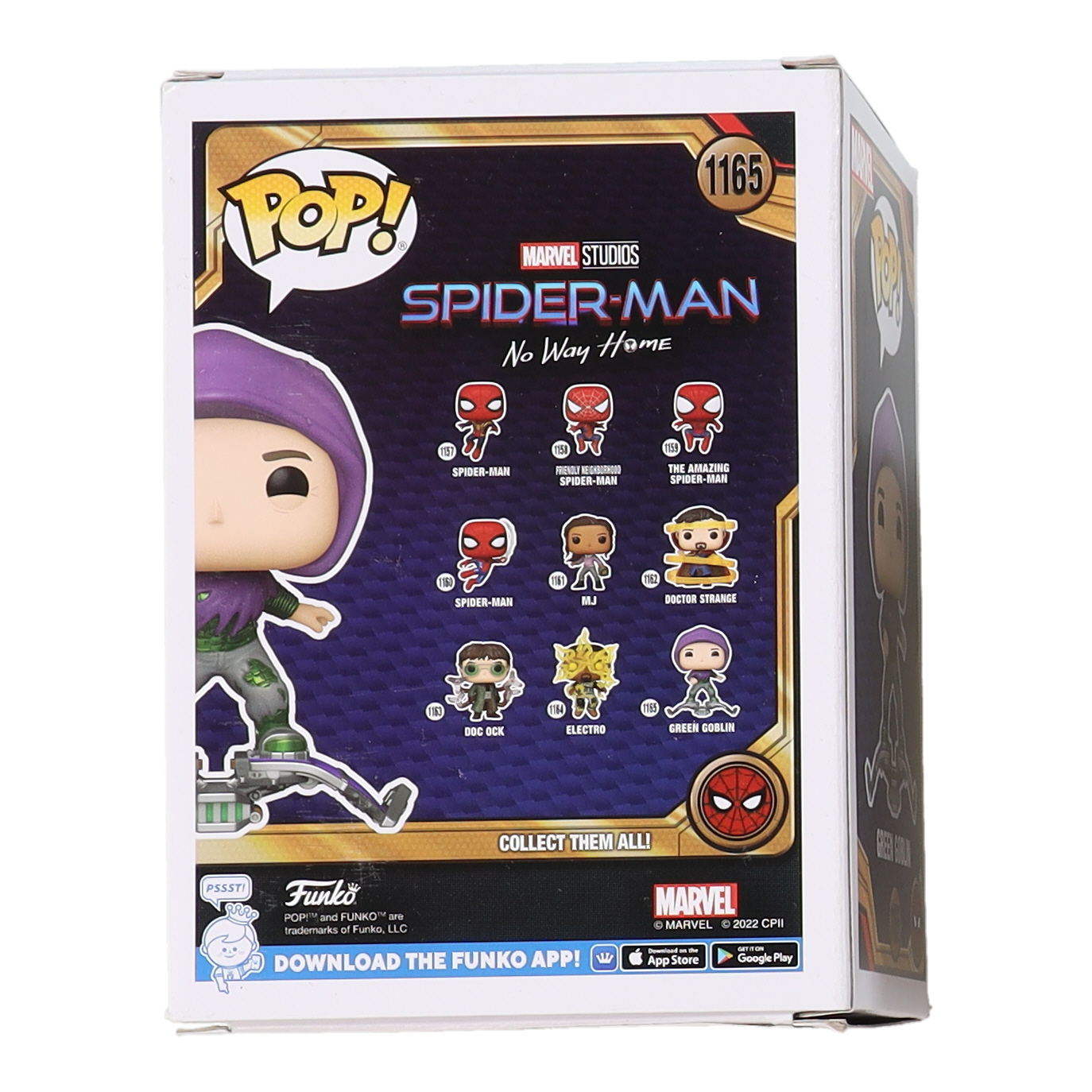 Willem Dafoe Signed "Spider-Man: No Way Home" #1165 Green Goblin Funko Pop! Vinyl Figure (Beckett & Fanatics) at PristineAuction.com Willem Dafoe Signed "Spider-Man: No Way Home" #1165 Green Goblin Funko Pop! Vinyl Figure (Beckett & Fanatics) at PristineAuction.com