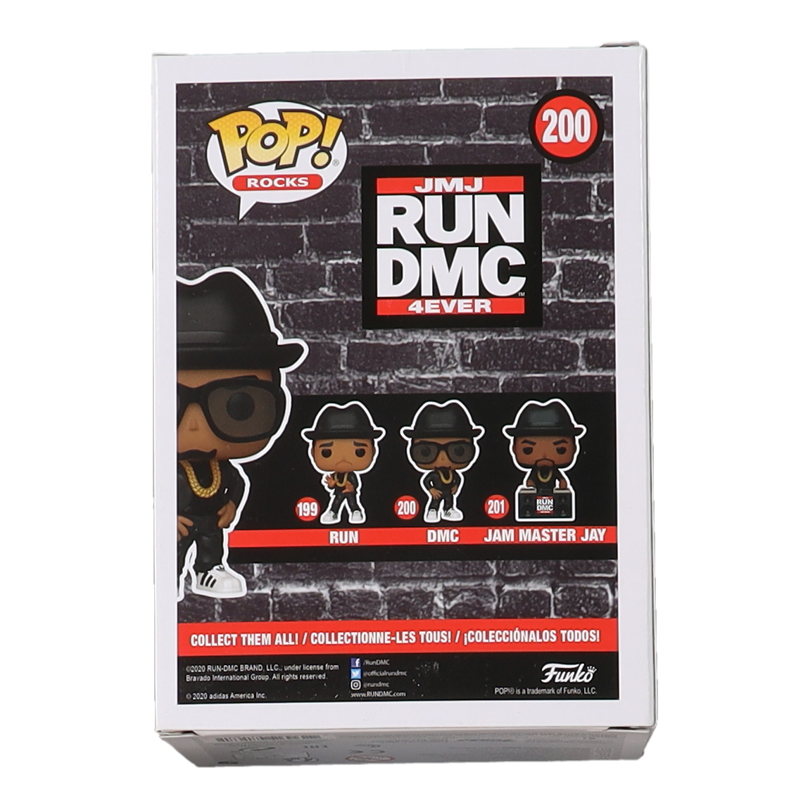Darryl McDaniels Signed "Run DMC" #200 DMC Funko Pop! Vinyl Figure (Beckett) at PristineAuction.com Darryl McDaniels Signed "Run DMC" #200 DMC Funko Pop! Vinyl Figure (Beckett) at PristineAuction.com