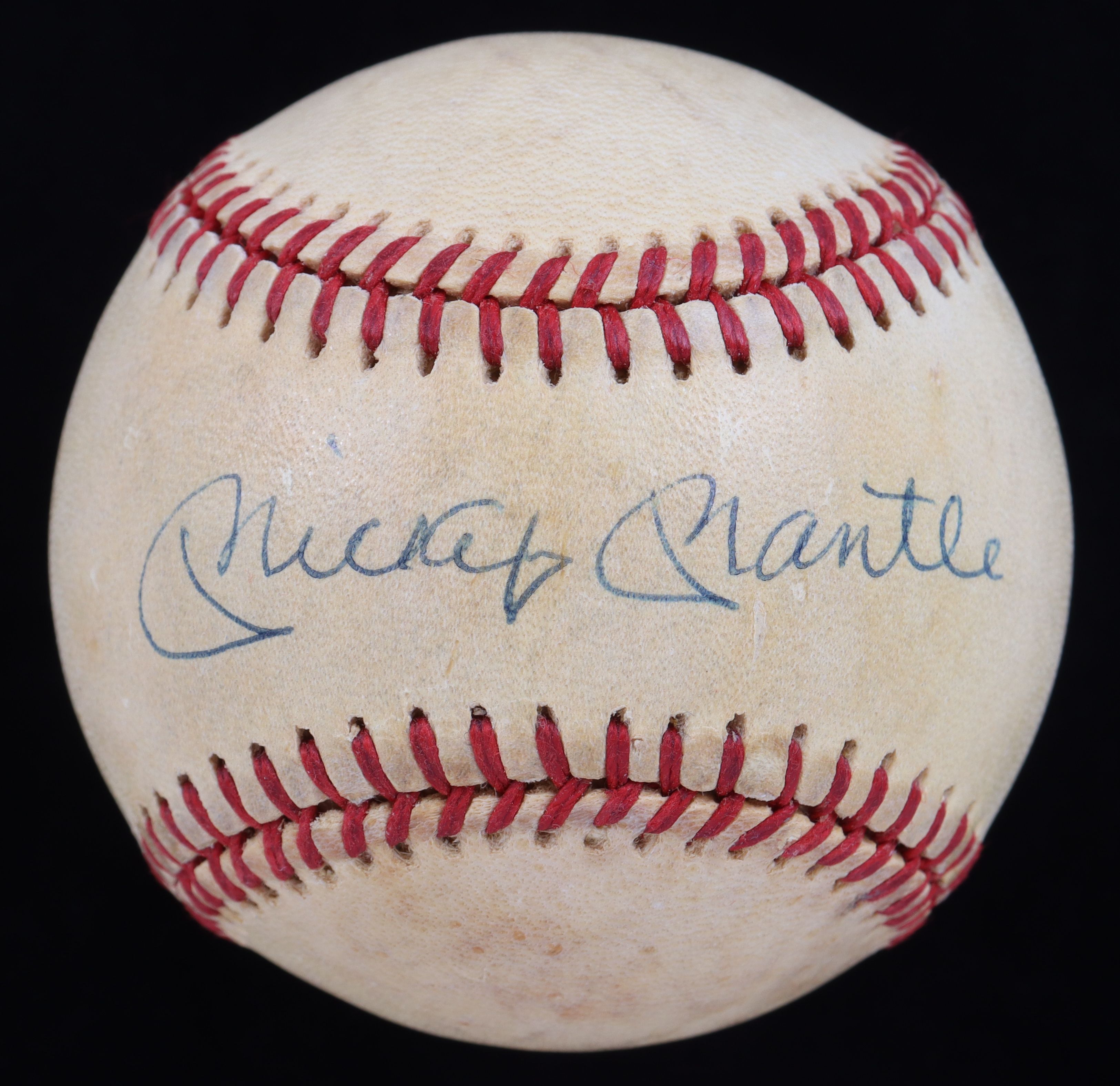 Mickey Mantle Signed OAL Baseball (Beckett) at PristineAuction.com Mickey Mantle Signed OAL Baseball (Beckett) at PristineAuction.com