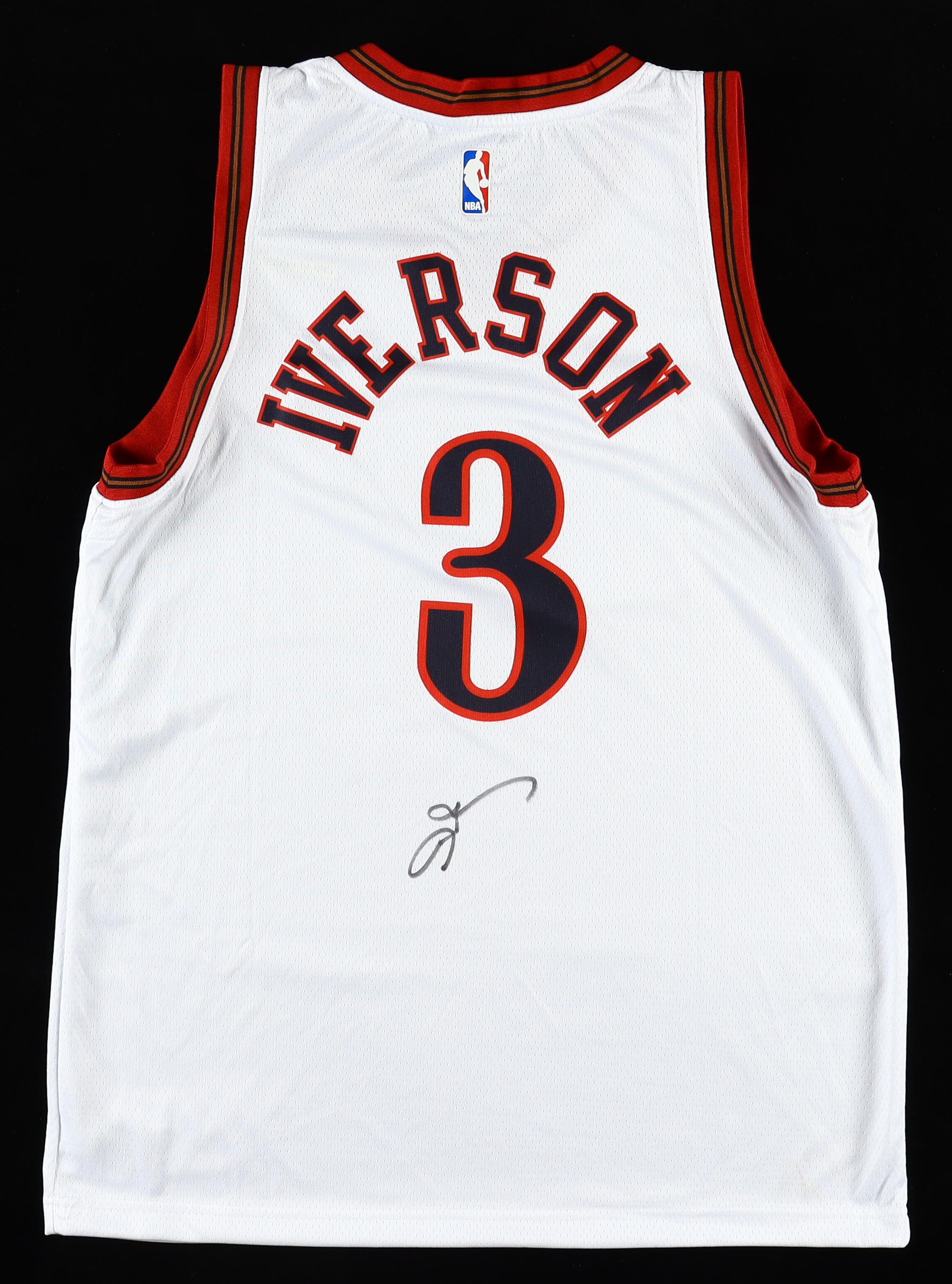 Allen Iverson Signed 76ers Jersey (JSA) at PristineAuction.com Allen Iverson Signed 76ers Jersey (JSA) at PristineAuction.com