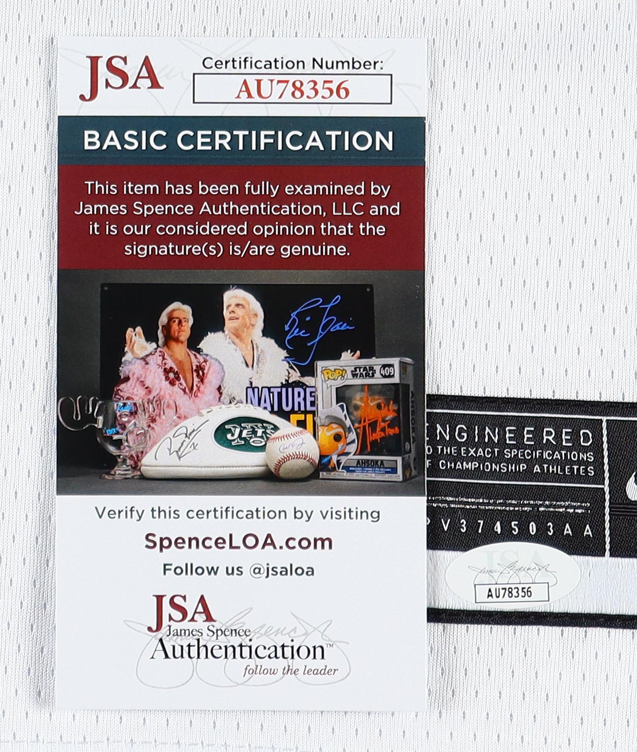 Allen Iverson Signed 76ers Jersey (JSA) at PristineAuction.com Allen Iverson Signed 76ers Jersey (JSA) at PristineAuction.com