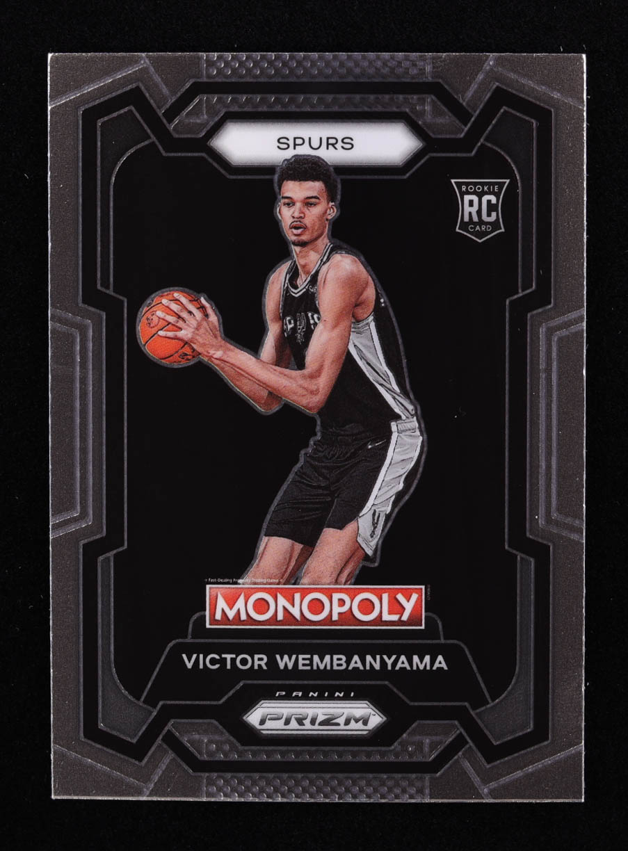 Victor Wembanyama 2023-24 Panini Prizm Monopoly #81 RC at PristineAuction.com Victor Wembanyama 2023-24 Panini Prizm Monopoly #81 RC at PristineAuction.com