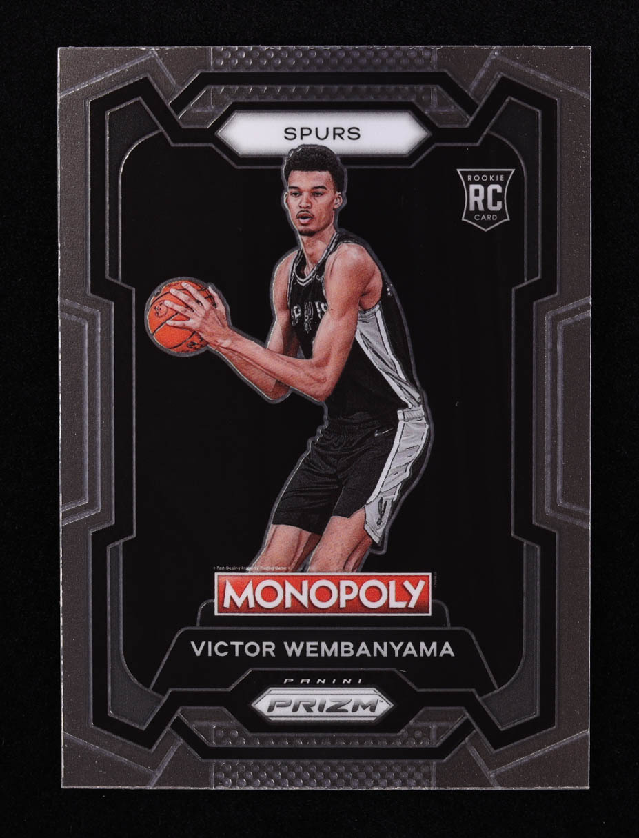 Victor Wembanyama 2023-24 Panini Prizm Monopoly #81 RC at PristineAuction.com Victor Wembanyama 2023-24 Panini Prizm Monopoly #81 RC at PristineAuction.com