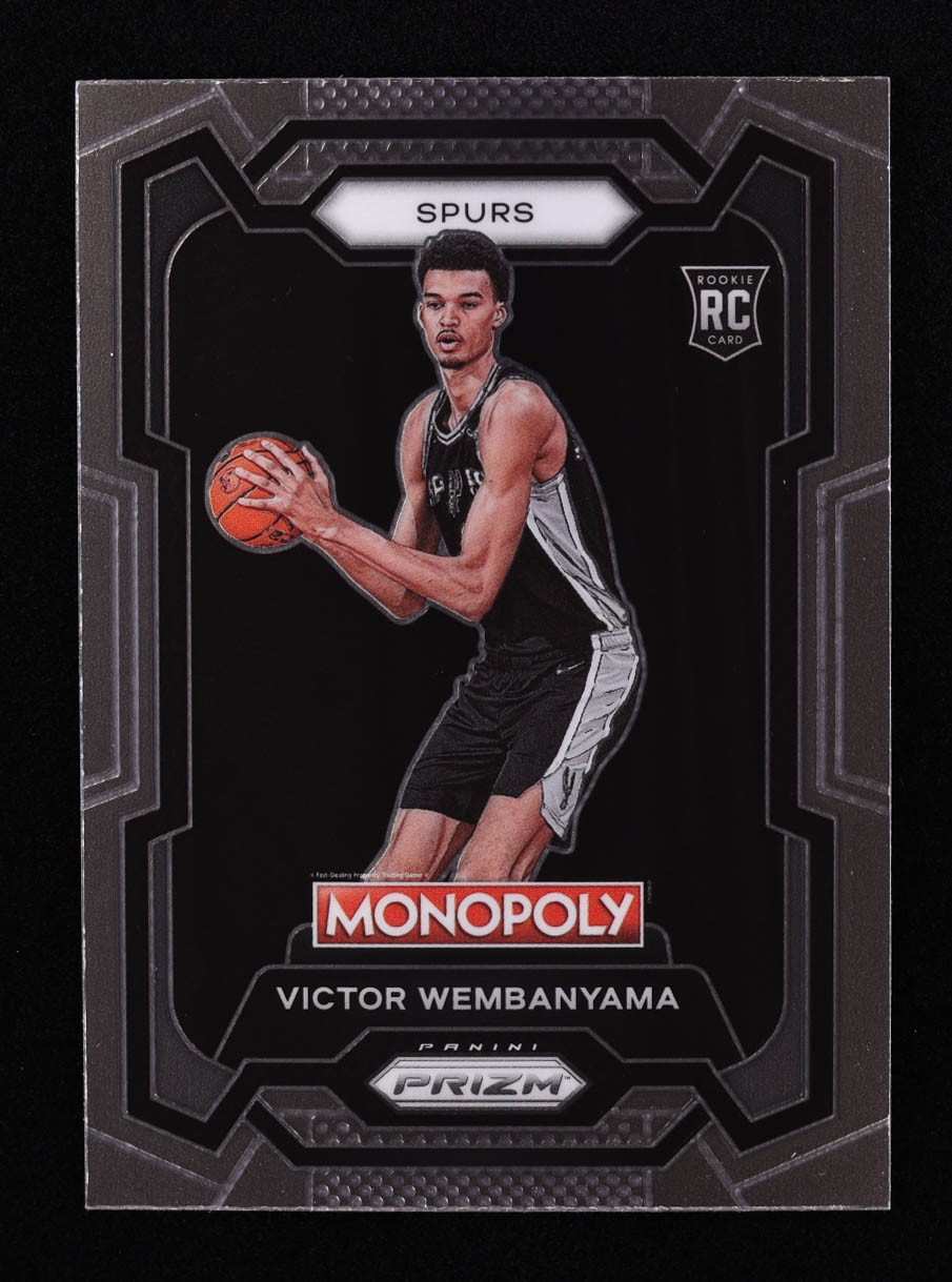 Victor Wembanyama 2023-24 Panini Prizm Monopoly #81 RC at PristineAuction.com Victor Wembanyama 2023-24 Panini Prizm Monopoly #81 RC at PristineAuction.com