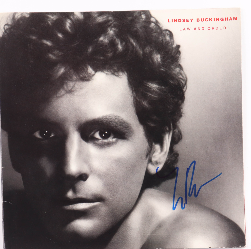 Lindsey Buckingham signed album black marker COA hologram main image 0