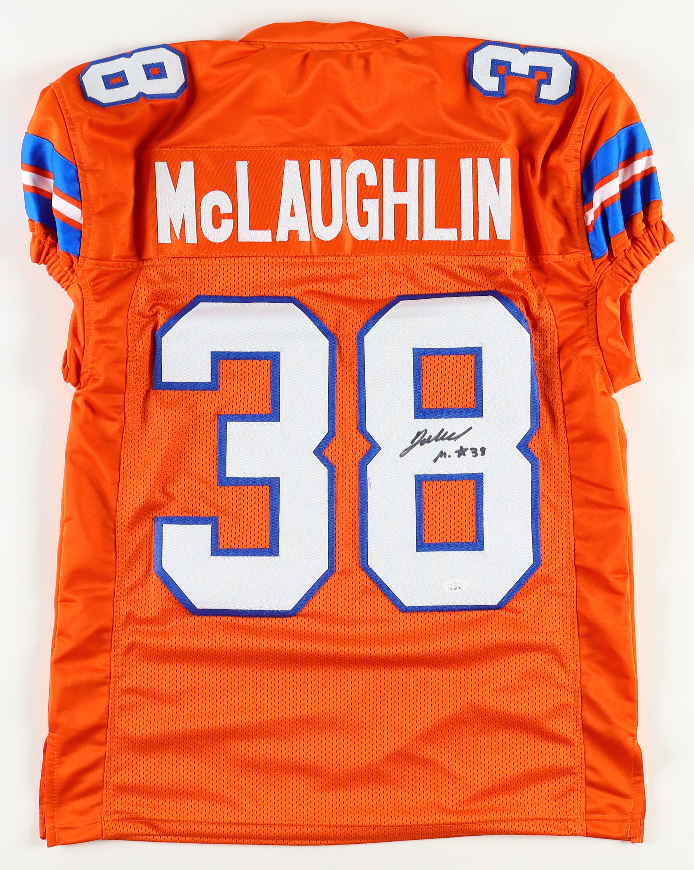 Jaleel McLaughlin Signed Jersey (JSA) at PristineAuction.com Jaleel McLaughlin Signed Jersey (JSA) at PristineAuction.com