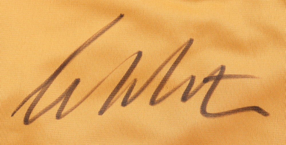 William Shatner Signed "Star Trek" Prop Replica Uniform Shirt (JSA) at PristineAuction.com William Shatner Signed "Star Trek" Prop Replica Uniform Shirt (JSA) at PristineAuction.com