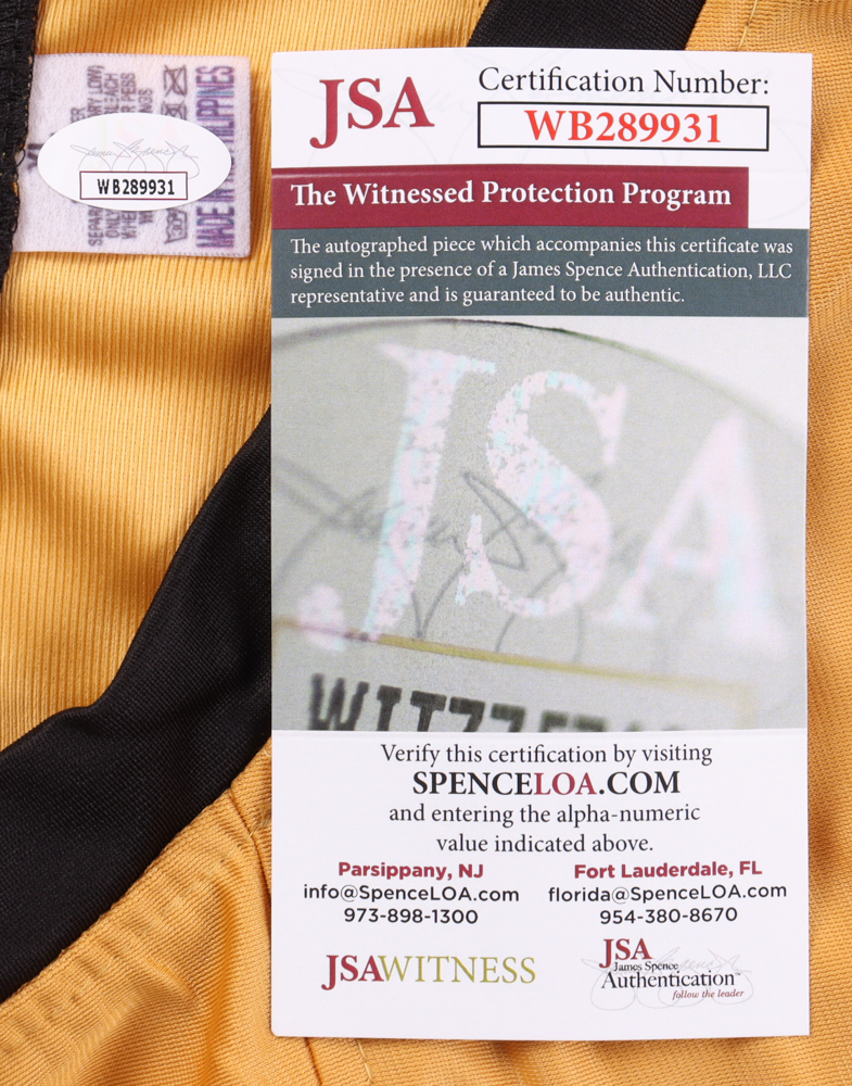 William Shatner Signed "Star Trek" Prop Replica Uniform Shirt (JSA) at PristineAuction.com William Shatner Signed "Star Trek" Prop Replica Uniform Shirt (JSA) at PristineAuction.com