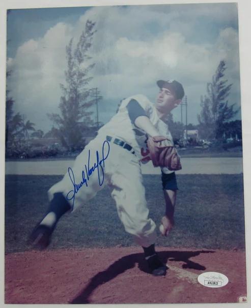 Sandy Koufax Signed Dodgers 8x10 Photo (JSA) at PristineAuction.com Sandy Koufax Signed Dodgers 8x10 Photo (JSA) at PristineAuction.com