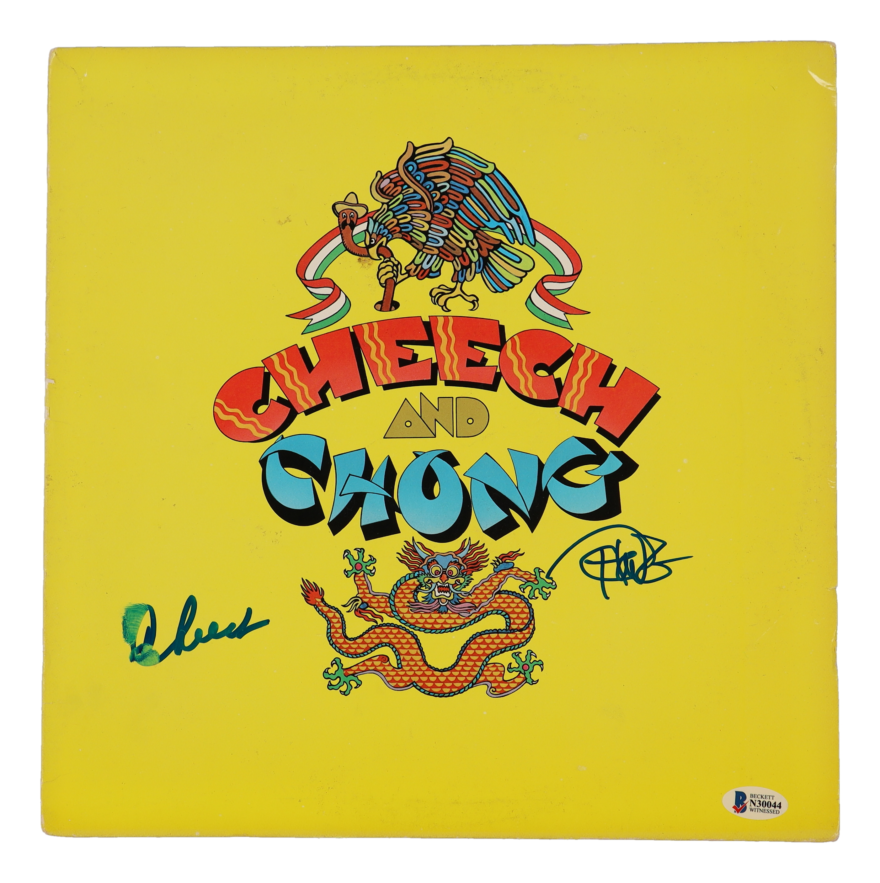 Cheech Marin & Tommy Chong Signed 