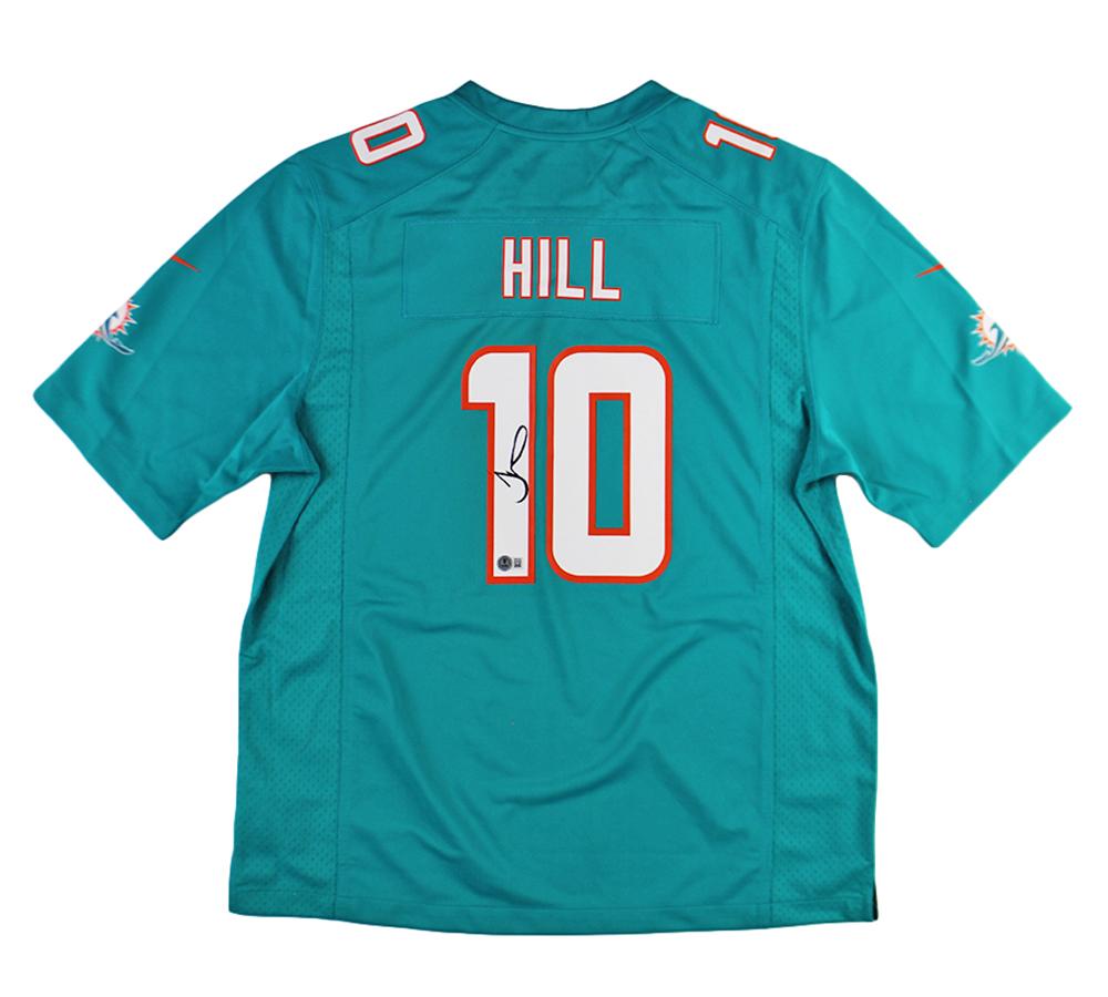 Tyreek Hill Signed Dolphins Jersey (Beckett) at PristineAuction.com Tyreek Hill Signed Dolphins Jersey (Beckett) at PristineAuction.com
