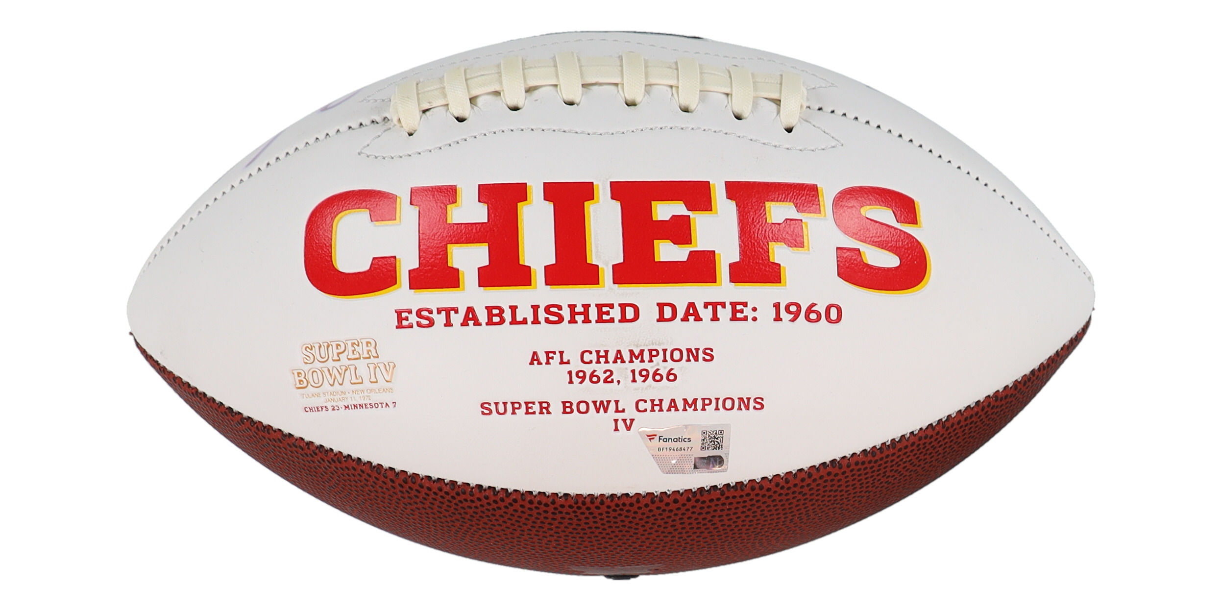 Patrick Mahomes, Tyreek Hill, Kareem Hunt & Travis Kelce Signed Chiefs Logo Football (Fanatics) at PristineAuction.com Patrick Mahomes, Tyreek Hill, Kareem Hunt & Travis Kelce Signed Chiefs Logo Football (Fanatics) at PristineAuction.com