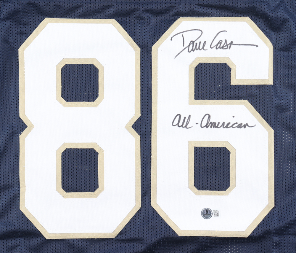 Dave Casper Signed Jersey Inscribed "All-American" (Beckett) at PristineAuction.com Dave Casper Signed Jersey Inscribed "All-American" (Beckett) at PristineAuction.com