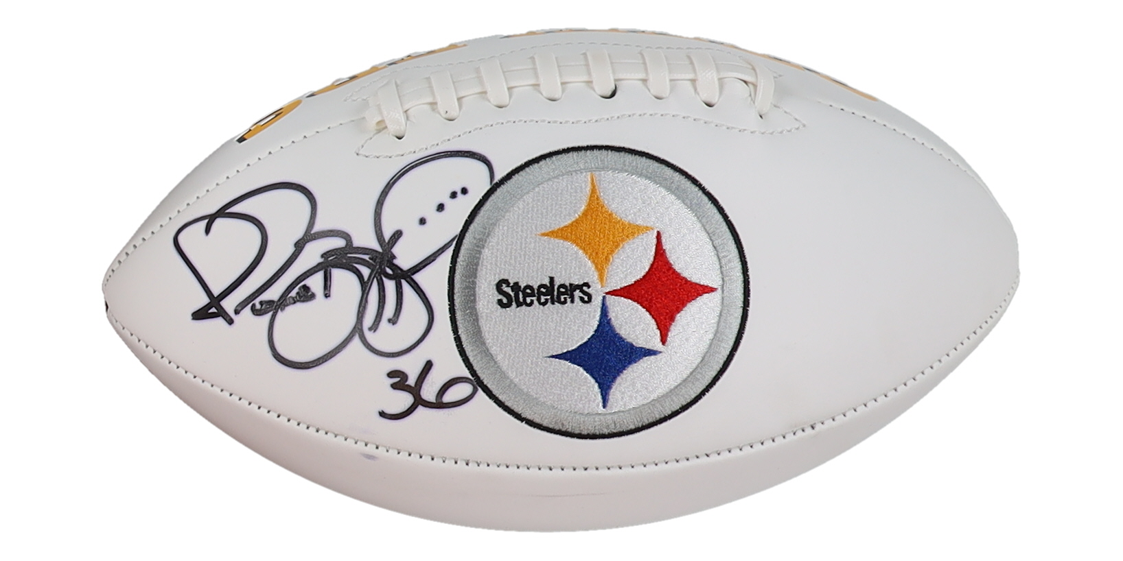 Jerome Bettis Signed Steelers Logo Football (Beckett) at PristineAuction.com Jerome Bettis Signed Steelers Logo Football (Beckett) at PristineAuction.com