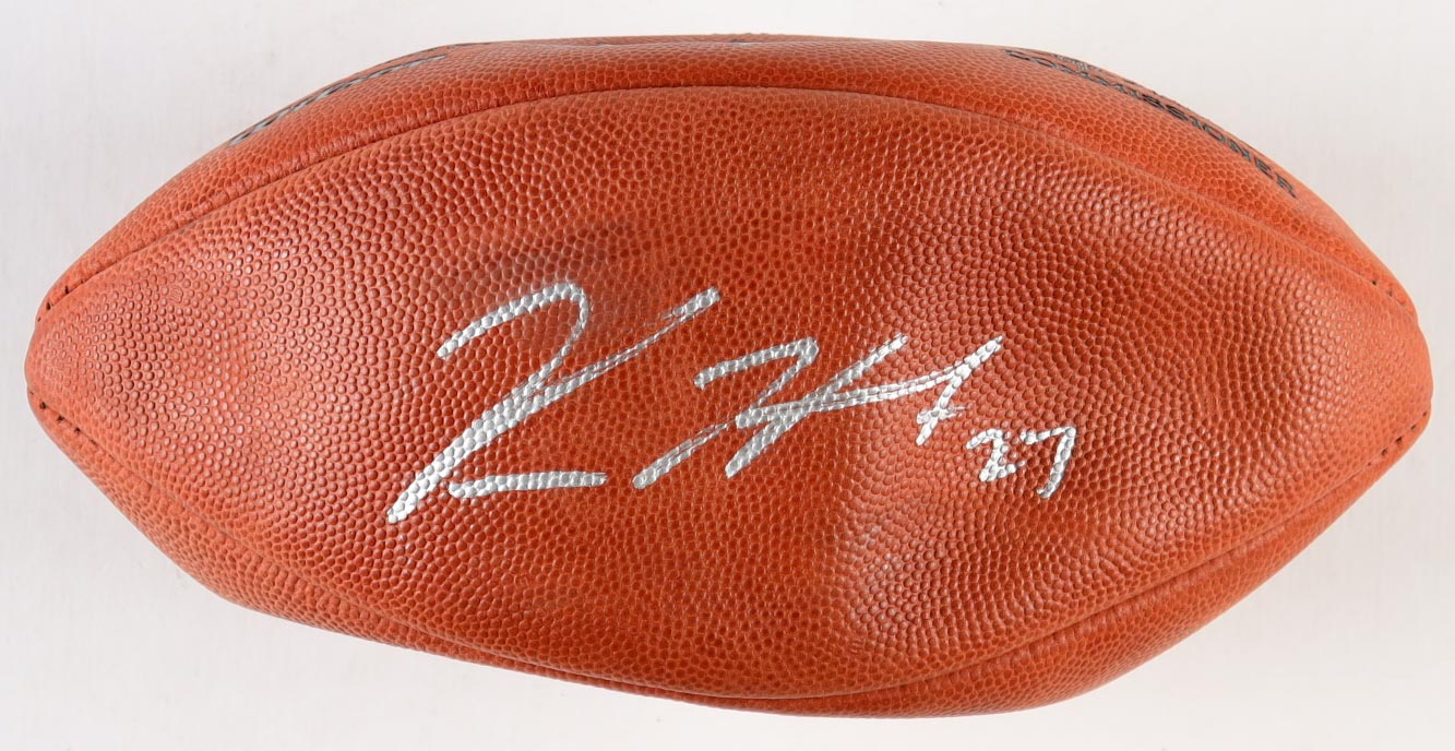 Kareem Hunt Signed "The Duke" NFL Official Game Football (Fanatics) at PristineAuction.com Kareem Hunt Signed "The Duke" NFL Official Game Football (Fanatics) at PristineAuction.com