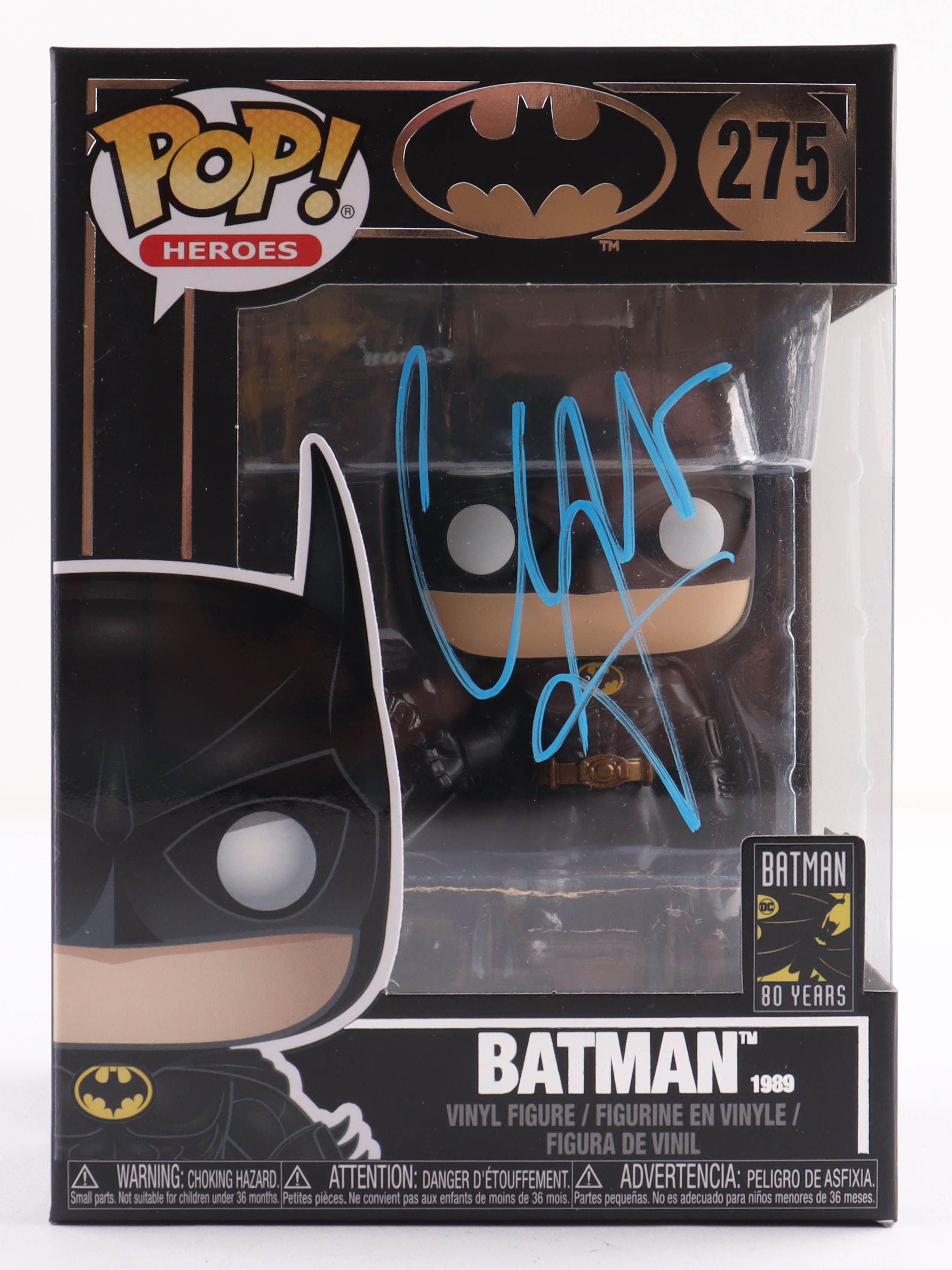 Christian Bale Signed "Batman" #275 Batman Funko Pop! Vinyl Figure (Beckett) at PristineAuction.com Christian Bale Signed "Batman" #275 Batman Funko Pop! Vinyl Figure (Beckett) at PristineAuction.com