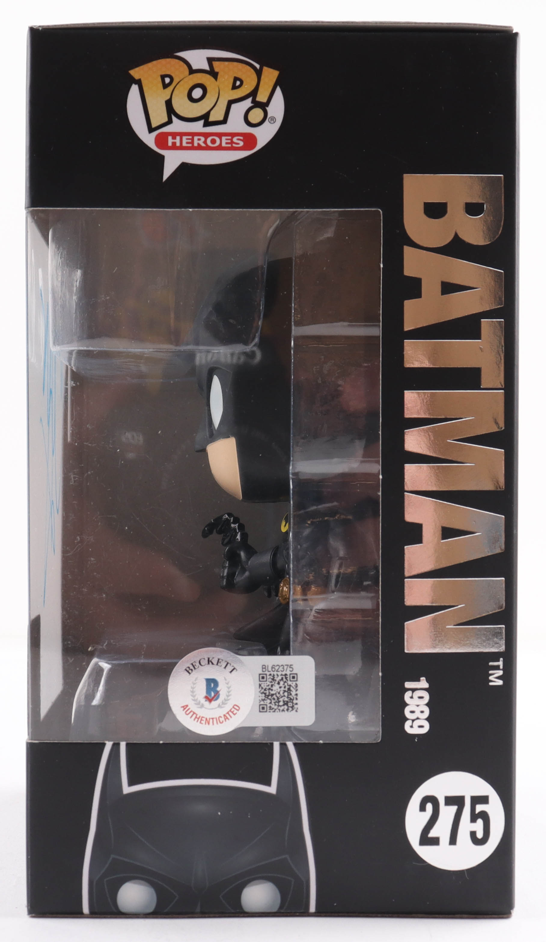 Christian Bale Signed "Batman" #275 Batman Funko Pop! Vinyl Figure (Beckett) at PristineAuction.com Christian Bale Signed "Batman" #275 Batman Funko Pop! Vinyl Figure (Beckett) at PristineAuction.com