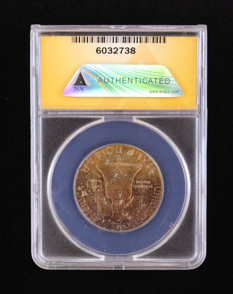 1962-D Franklin Silver Half Dollar (ANACS MS64) at PristineAuction.com 1962-D Franklin Silver Half Dollar (ANACS MS64) at PristineAuction.com
