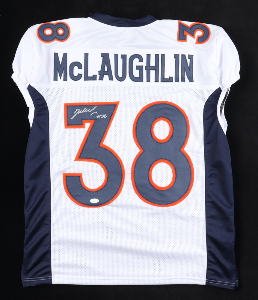 Jaleel McLaughlin Signed Jersey (JSA) at PristineAuction.com Jaleel McLaughlin Signed Jersey (JSA) at PristineAuction.com