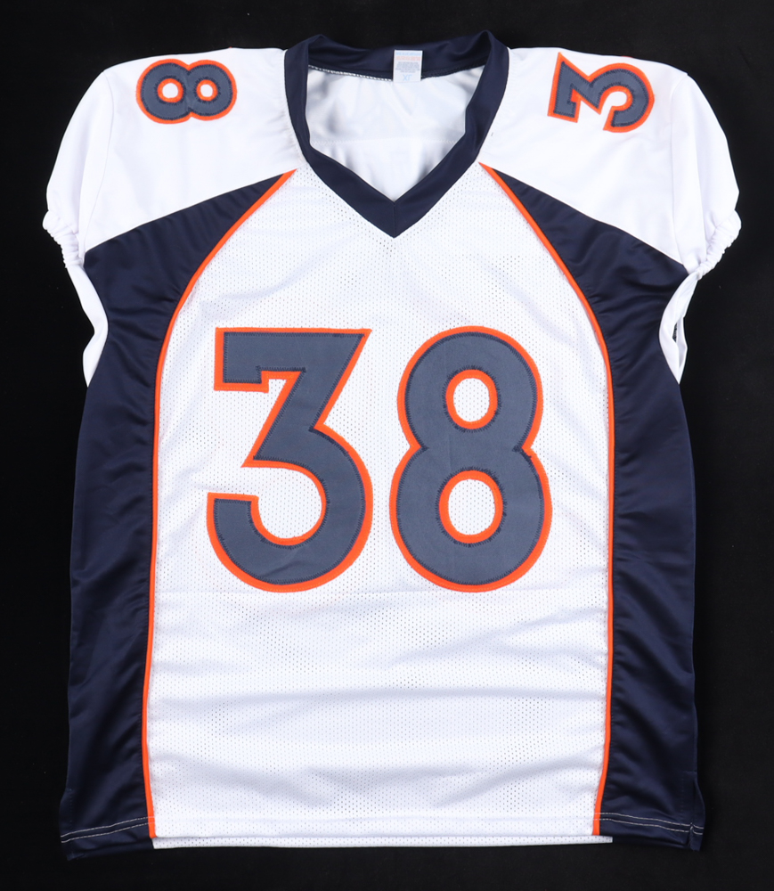 Jaleel McLaughlin Signed Jersey (JSA) at PristineAuction.com Jaleel McLaughlin Signed Jersey (JSA) at PristineAuction.com