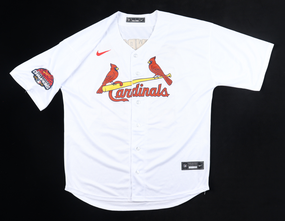 Adam Wainwright Signed Jersey With 2006 World Series Patch (PSA) at PristineAuction.com Adam Wainwright Signed Jersey With 2006 World Series Patch (PSA) at PristineAuction.com