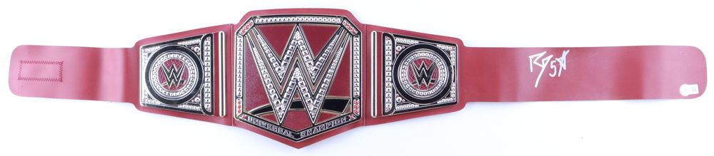 Rob Van Dam Signed WWE Universal Championship Belt Inscribed "5 Star" (Beckett) at PristineAuction.com Rob Van Dam Signed WWE Universal Championship Belt Inscribed "5 Star" (Beckett) at PristineAuction.com