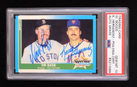 Wade Boggs & Keith Hernandez Signed 1987 Fleer #637 (PSA | Autograph Grade PSA 10) at PristineAuction.com