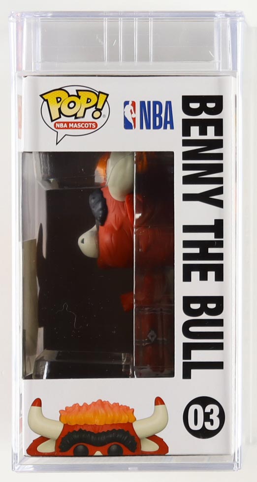 Scottie Pippen Signed Cut with Chicago Bulls #03 "Benny The Bull" Funko Pop! Vinyl Figure (PSA) at PristineAuction.com Scottie Pippen Signed Cut with Chicago Bulls #03 "Benny The Bull" Funko Pop! Vinyl Figure (PSA) at PristineAuction.com