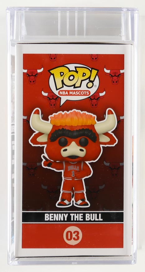 Scottie Pippen Signed Cut with Chicago Bulls #03 "Benny The Bull" Funko Pop! Vinyl Figure (PSA) at PristineAuction.com Scottie Pippen Signed Cut with Chicago Bulls #03 "Benny The Bull" Funko Pop! Vinyl Figure (PSA) at PristineAuction.com