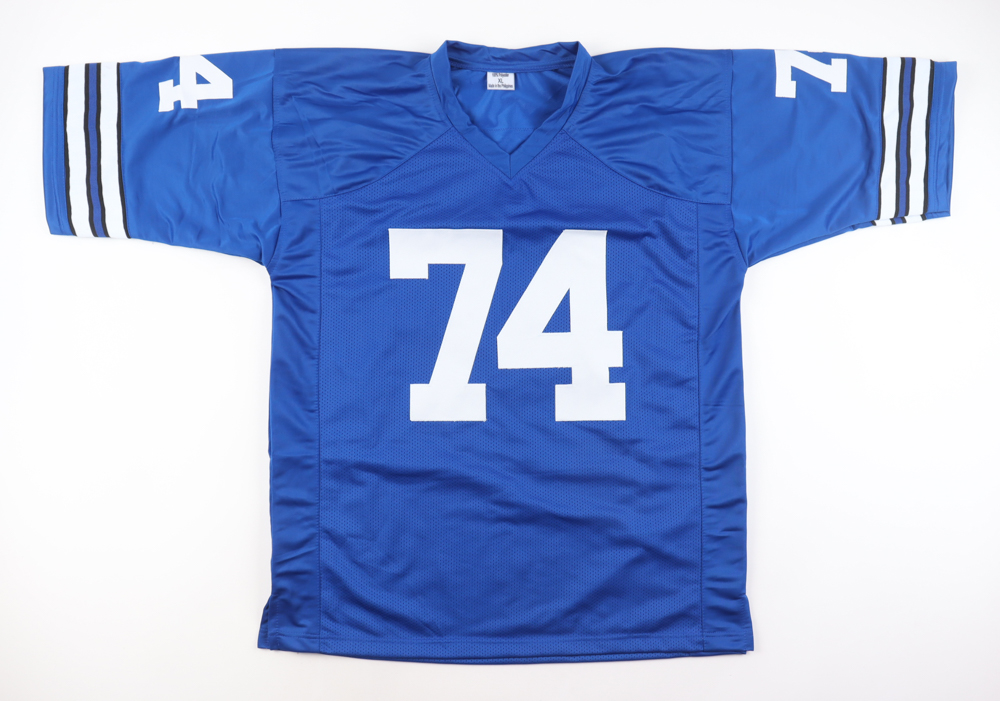 Bob Lilly Signed Jersey Inscribed "HOF '80", "Mr. Cowboy", "SB VI Champ", & " 11x Pro Bowl" (Beckett) at PristineAuction.com Bob Lilly Signed Jersey Inscribed "HOF '80", "Mr. Cowboy", "SB VI Champ", & " 11x Pro Bowl" (Beckett) at PristineAuction.com