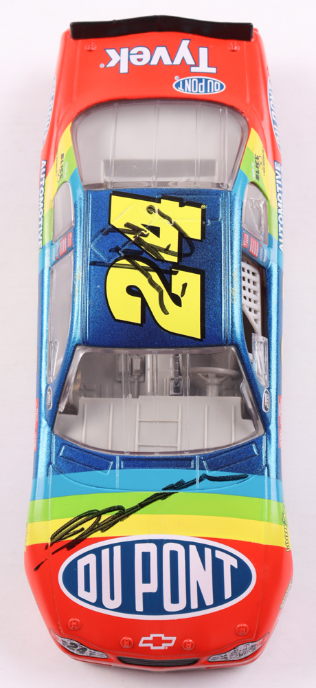 Jeff Gordon & Rick Hendrick Signed NASCAR #24 DuPont 2000 Monte Carlo 1:24 Scale Diecast Car (PSA) at PristineAuction.com Jeff Gordon & Rick Hendrick Signed NASCAR #24 DuPont 2000 Monte Carlo 1:24 Scale Diecast Car (PSA) at PristineAuction.com