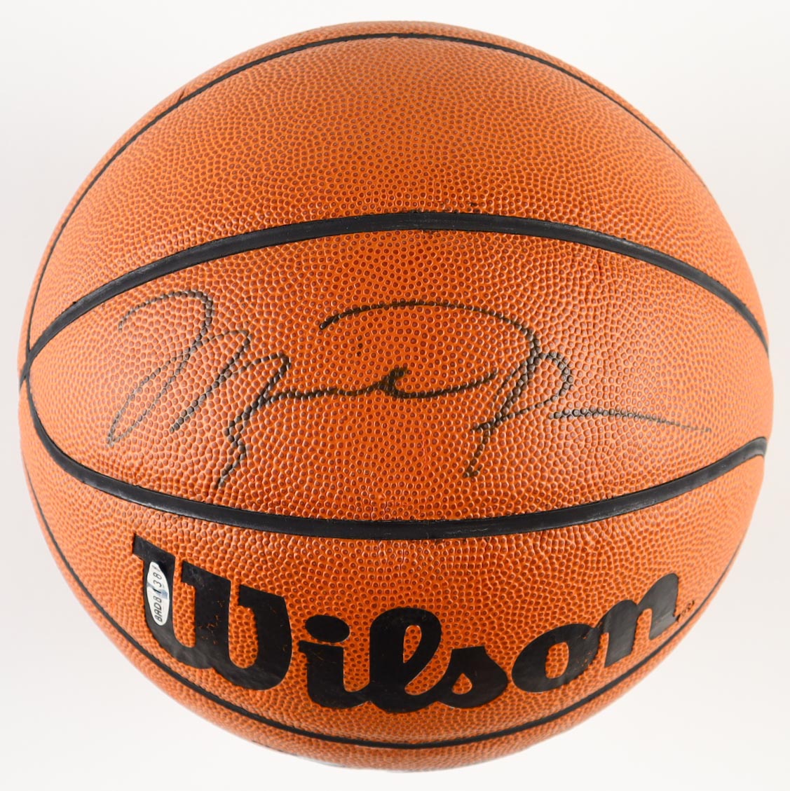 Michael Jordan Signed Wilson Basketball with Bold Signature (UDA) at PristineAuction.com Michael Jordan Signed Wilson Basketball with Bold Signature (UDA) at PristineAuction.com