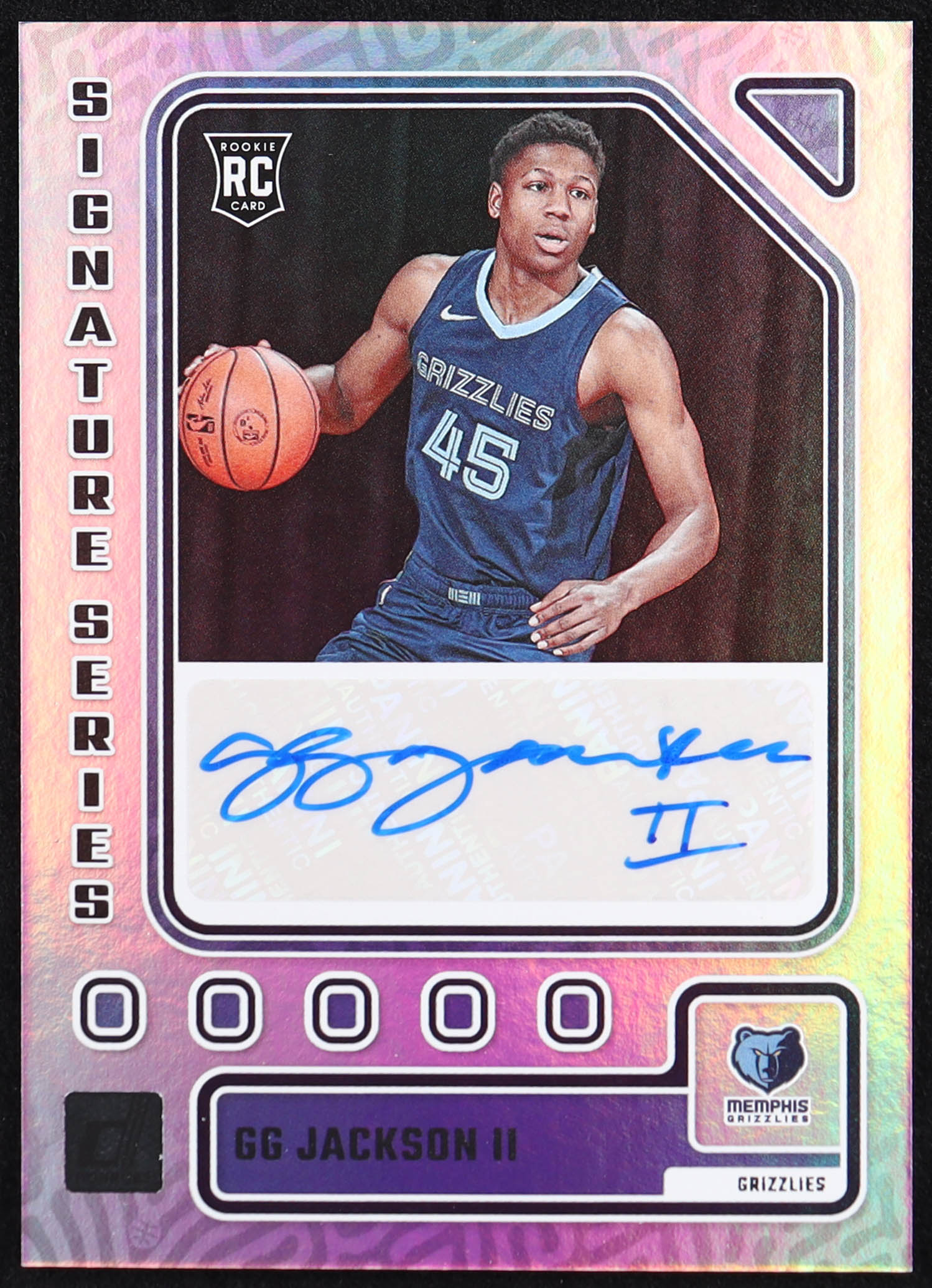 GG Jackson II 2023-24 Donruss Signature Series #11 RC at PristineAuction.com GG Jackson II 2023-24 Donruss Signature Series #11 RC at PristineAuction.com