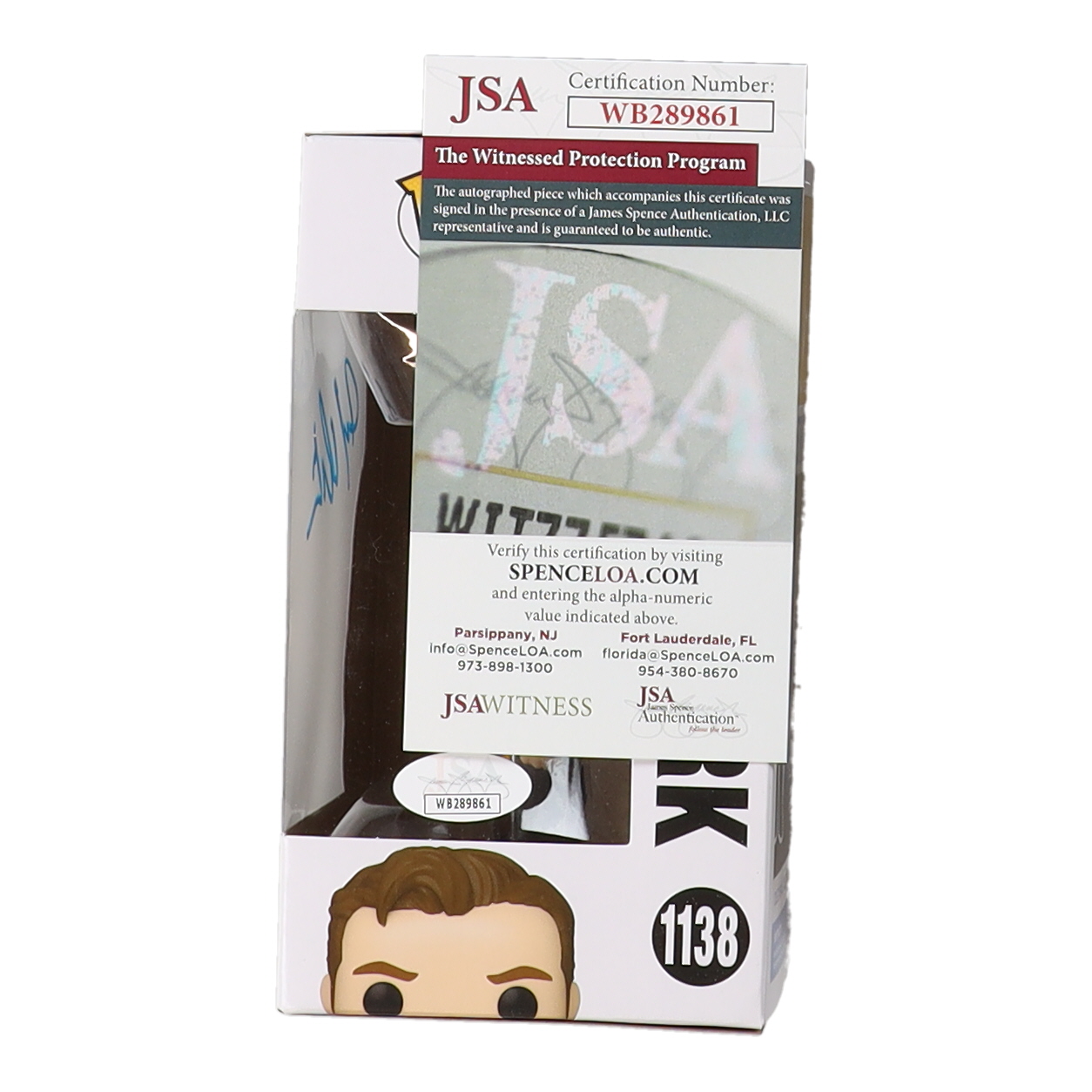 William Shatner Signed "Star Trek" #1138 Captain Kirk Funko Pop! Vinyl Figure (JSA) at PristineAuction.com William Shatner Signed "Star Trek" #1138 Captain Kirk Funko Pop! Vinyl Figure (JSA) at PristineAuction.com