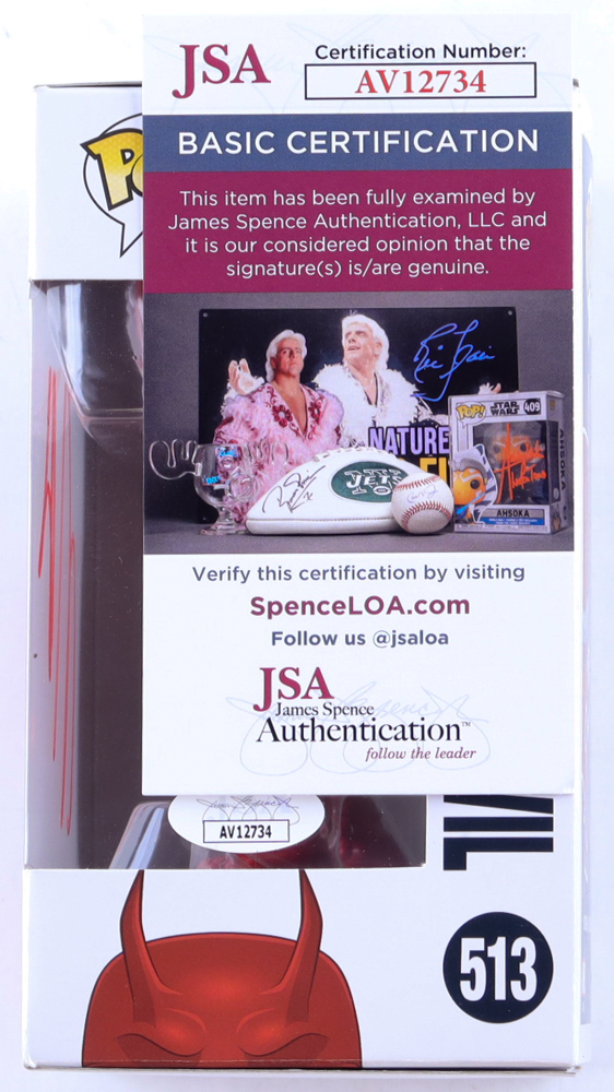 Nick Daiz (UFC) Signed "Venom" #513 Venomized Daredevil Funko Pop (JSA) at PristineAuction.com Nick Daiz (UFC) Signed "Venom" #513 Venomized Daredevil Funko Pop (JSA) at PristineAuction.com