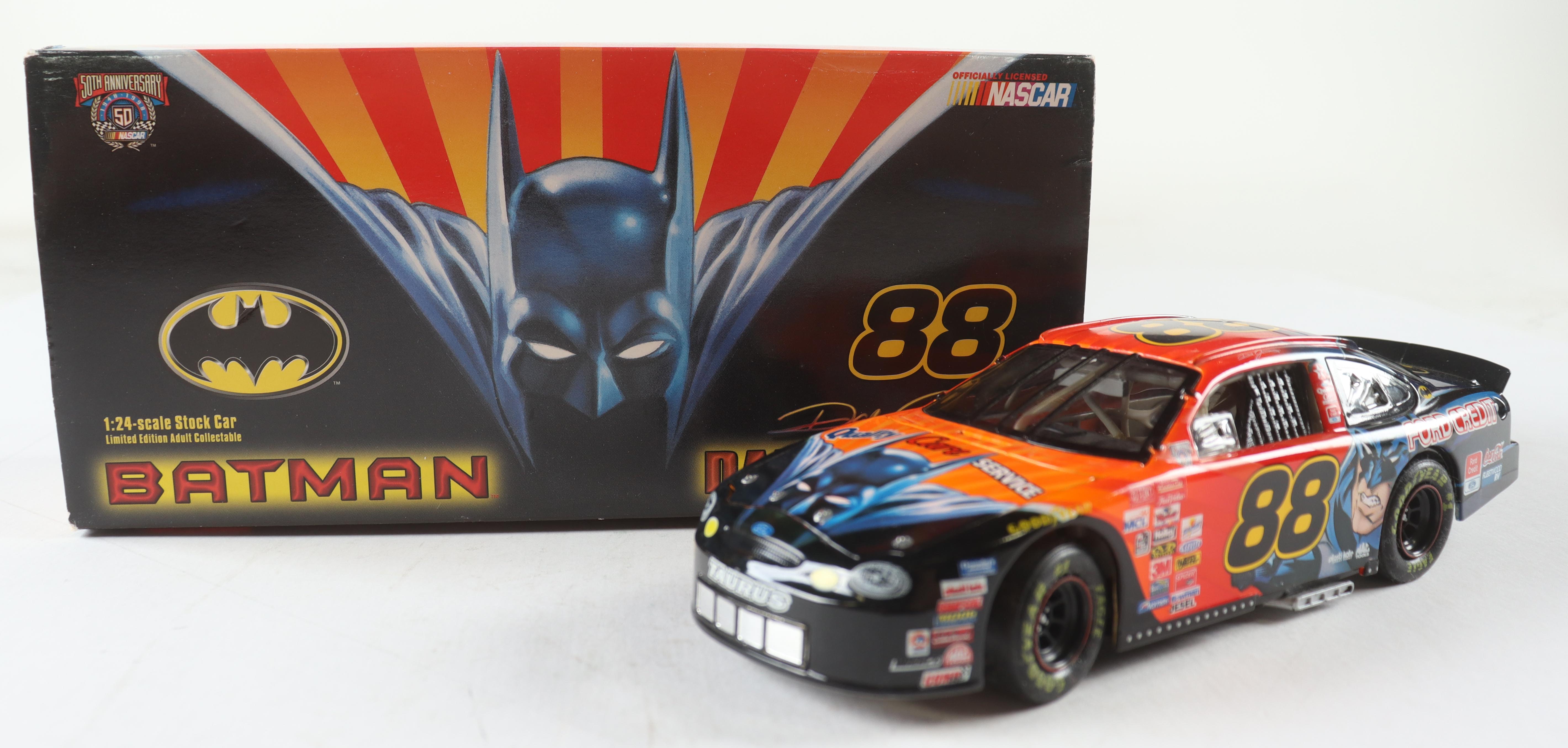 Dale Jarrett LE #88 Quality Care / Batman 1998 Ford Taurus 1:24 Die-Cast Car at PristineAuction.com Dale Jarrett LE #88 Quality Care / Batman 1998 Ford Taurus 1:24 Die-Cast Car at PristineAuction.com