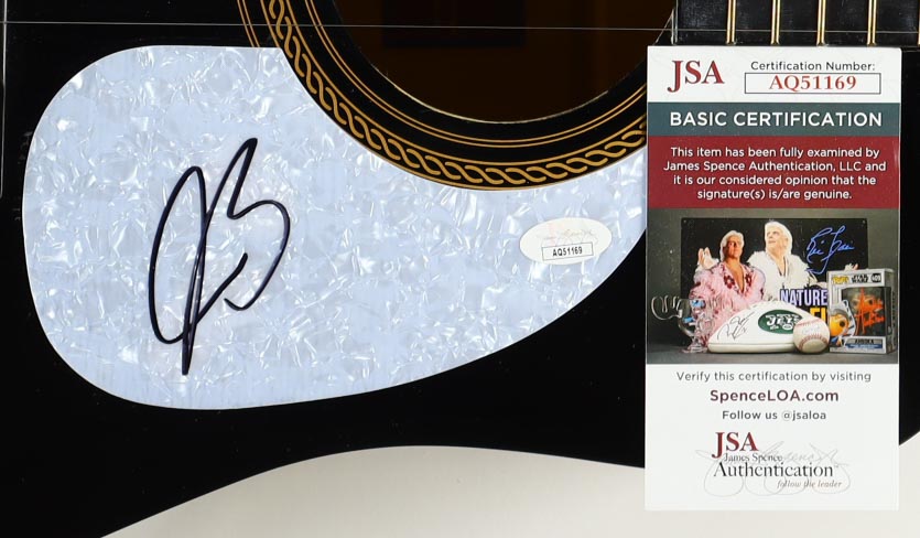 Joe Bonamassa Signed 39" Acoustic Guitar (JSA) at PristineAuction.com Joe Bonamassa Signed 39" Acoustic Guitar (JSA) at PristineAuction.com