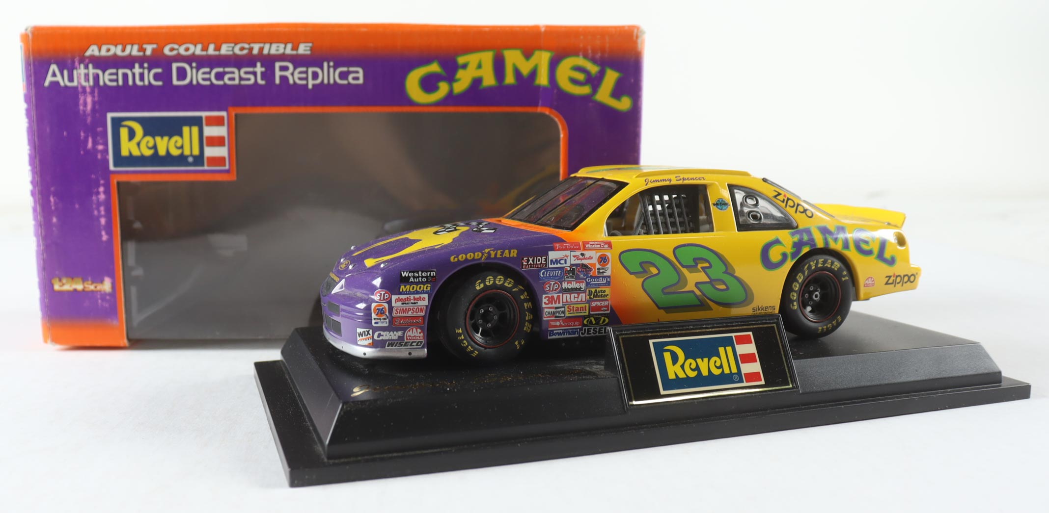 John Andretti Signed LE 1997 Ford Thunderbird #98 RCA NASCAR 1:24 Scale Die-Cast