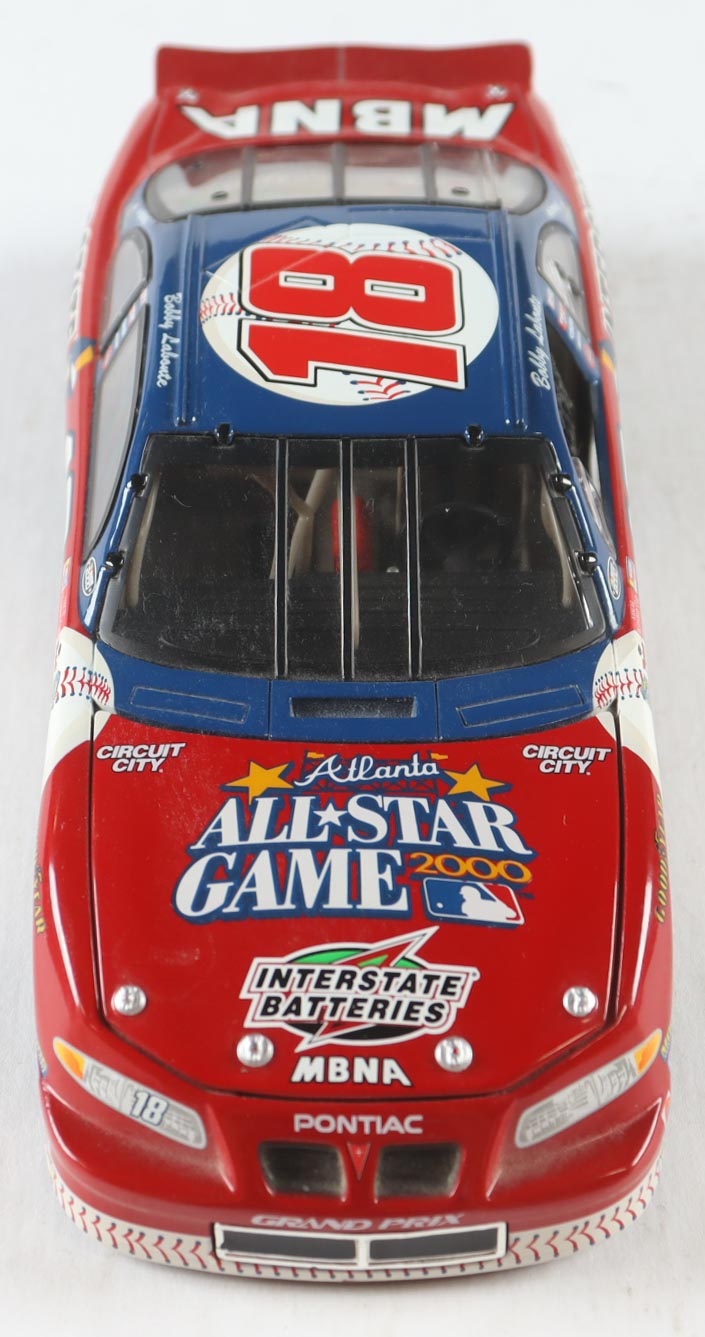 Bobby Labonte #18 Interstate Batteries / MLB All-Star Game - 2000 Grand Prix Clear Window Bank 1:24 Scale Diecast Car at PristineAuction.com Bobby Labonte #18 Interstate Batteries / MLB All-Star Game - 2000 Grand Prix Clear Window Bank 1:24 Scale Diecast Car at PristineAuction.com