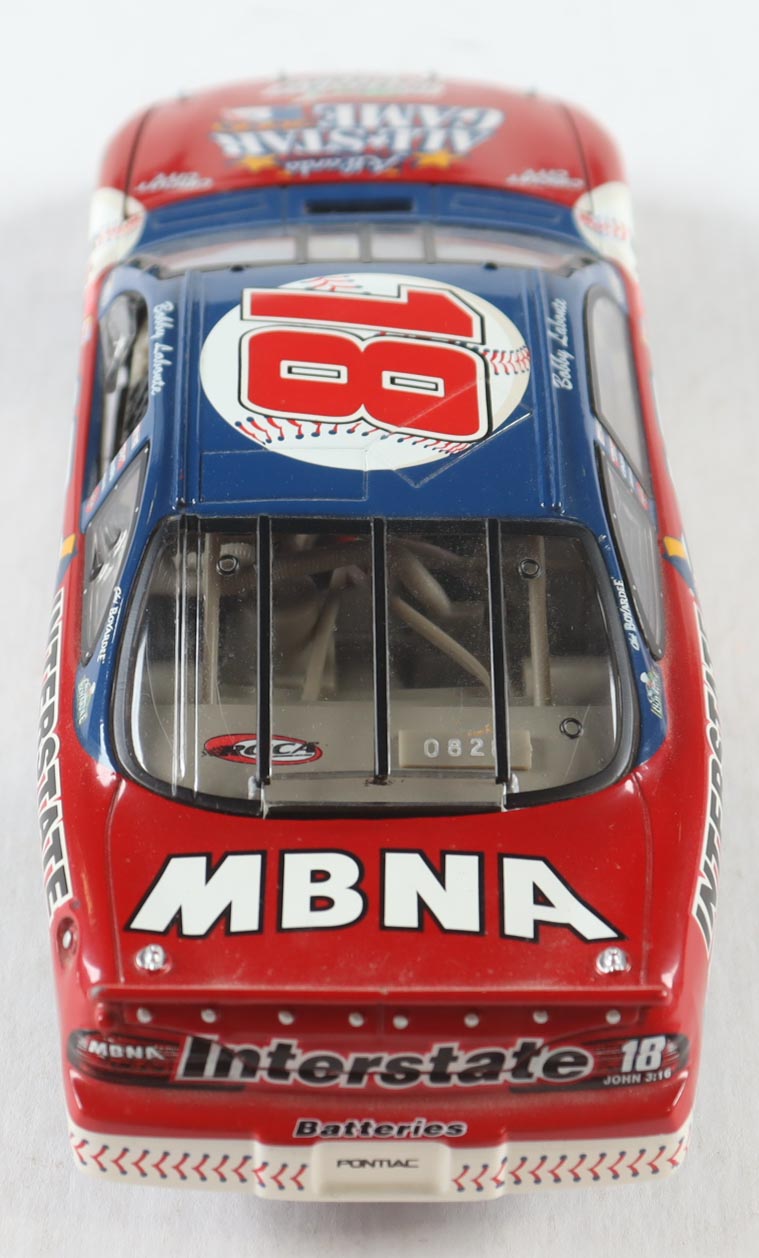 Bobby Labonte #18 Interstate Batteries / MLB All-Star Game - 2000 Grand Prix Clear Window Bank 1:24 Scale Diecast Car at PristineAuction.com Bobby Labonte #18 Interstate Batteries / MLB All-Star Game - 2000 Grand Prix Clear Window Bank 1:24 Scale Diecast Car at PristineAuction.com