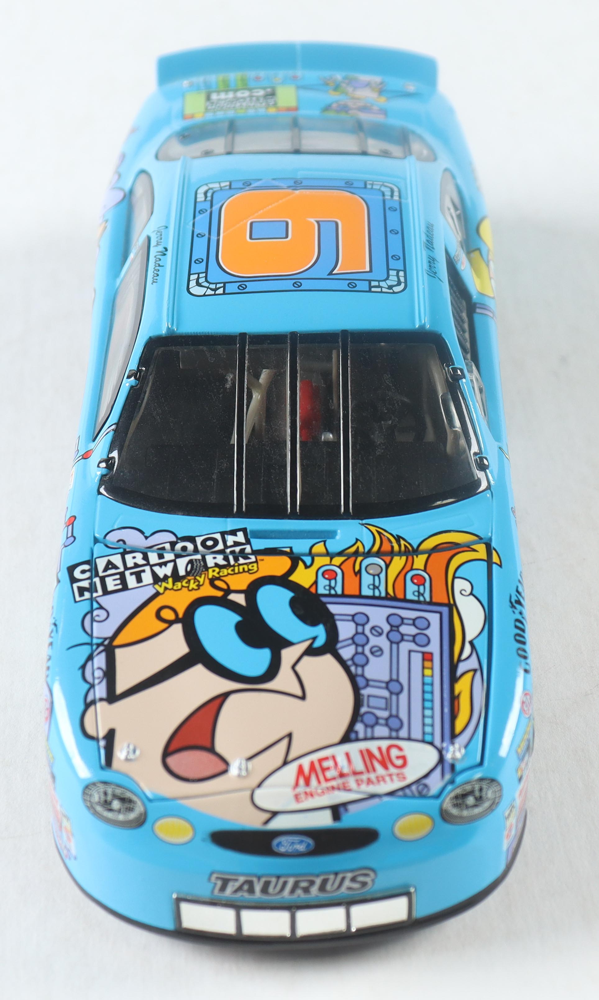 Jerry Nadeau LE #9 Cartoon Network Dexter 1999 Ford Taurus 1:24 Die-Cast Car at PristineAuction.com Jerry Nadeau LE #9 Cartoon Network Dexter 1999 Ford Taurus 1:24 Die-Cast Car at PristineAuction.com