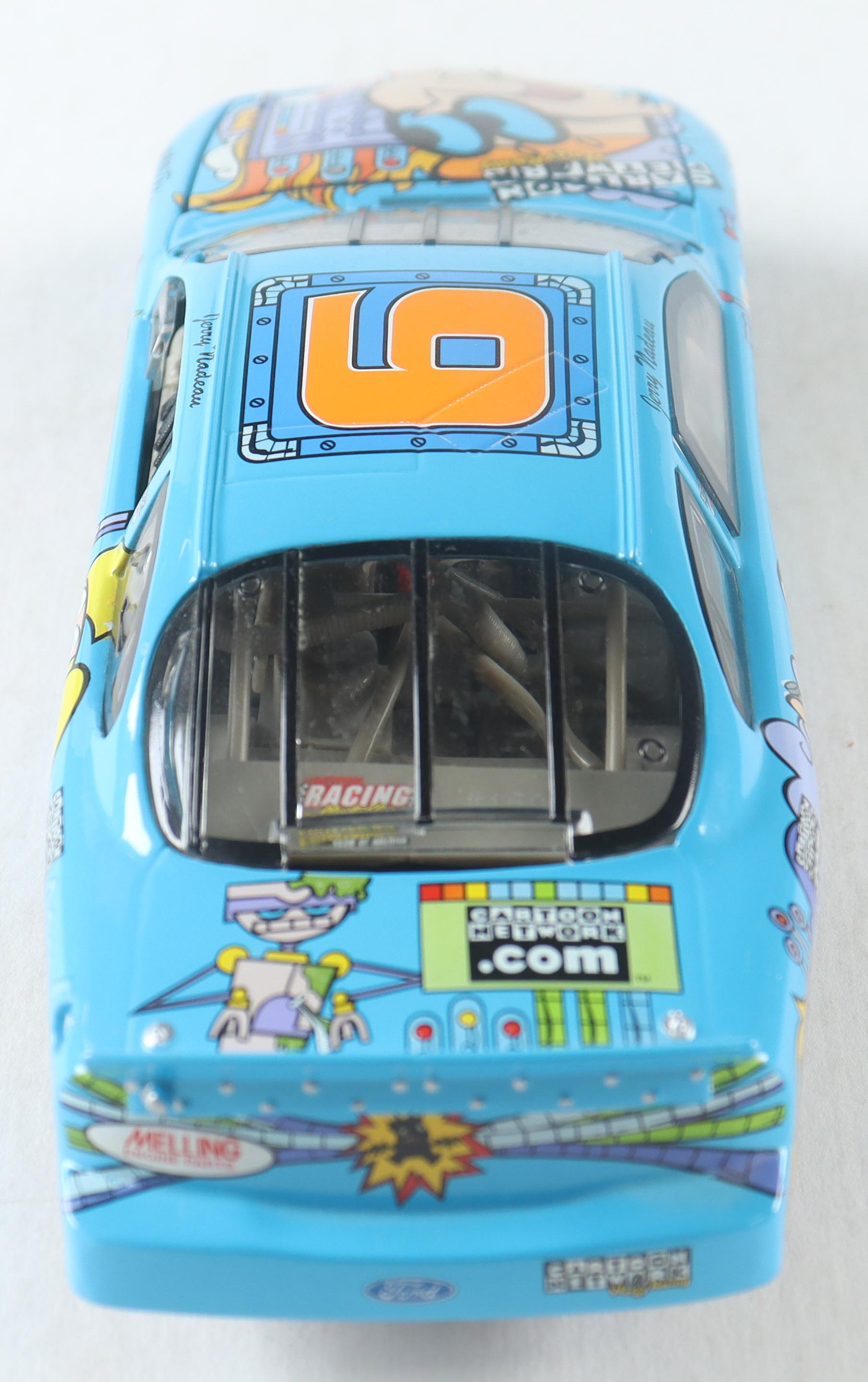 Jerry Nadeau LE #9 Cartoon Network Dexter 1999 Ford Taurus 1:24 Die-Cast Car at PristineAuction.com Jerry Nadeau LE #9 Cartoon Network Dexter 1999 Ford Taurus 1:24 Die-Cast Car at PristineAuction.com