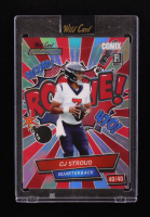 CJ Stroud 2023 Wild Card Alumination Comix Rainbow Silver #ACCS #40/40 RC at PristineAuction.com