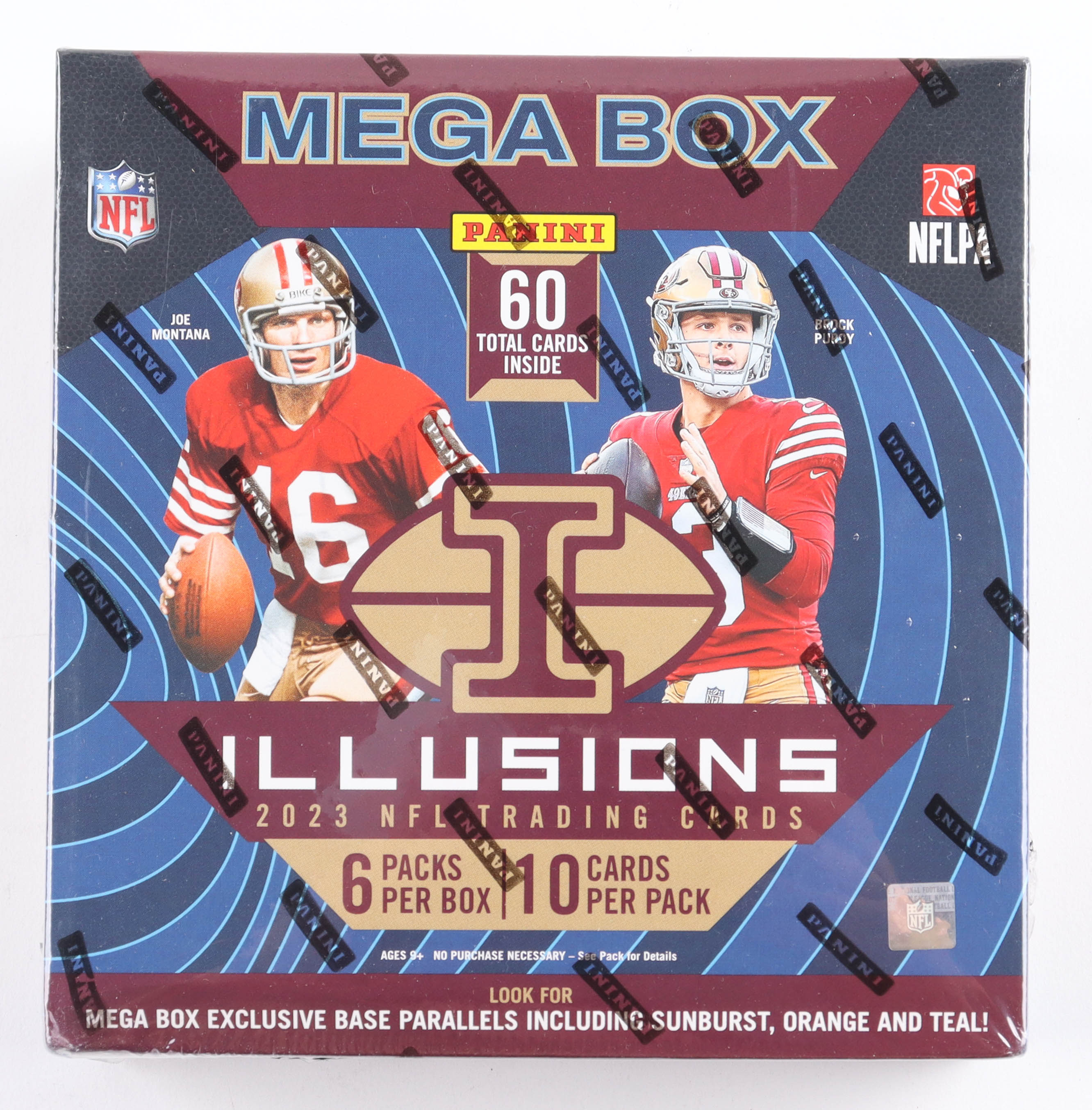 2023 Panini Illusions Football Mega Box with (6) Packs at PristineAuction.com 2023 Panini Illusions Football Mega Box with (6) Packs at PristineAuction.com