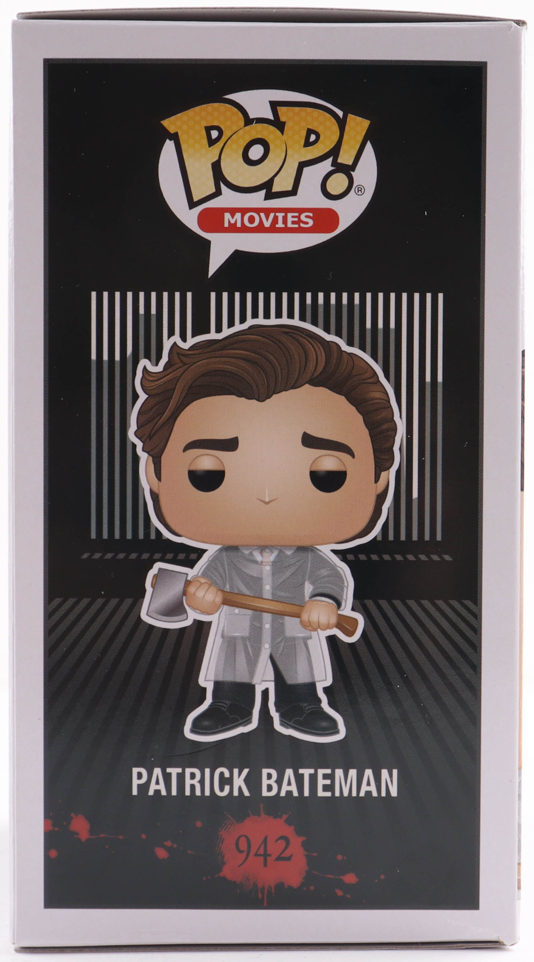 Christian Bale Signed "American Psycho" #942 Patrick Bateman Funko Pop! Vinyl Figure (ACOA) at PristineAuction.com Christian Bale Signed "American Psycho" #942 Patrick Bateman Funko Pop! Vinyl Figure (ACOA) at PristineAuction.com