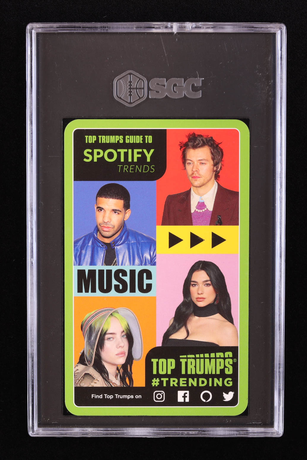 Taylor Swift 2022 Top Trumps Guide to Spotify Trends #NNO (SGC 10) at PristineAuction.com Taylor Swift 2022 Top Trumps Guide to Spotify Trends #NNO (SGC 10) at PristineAuction.com