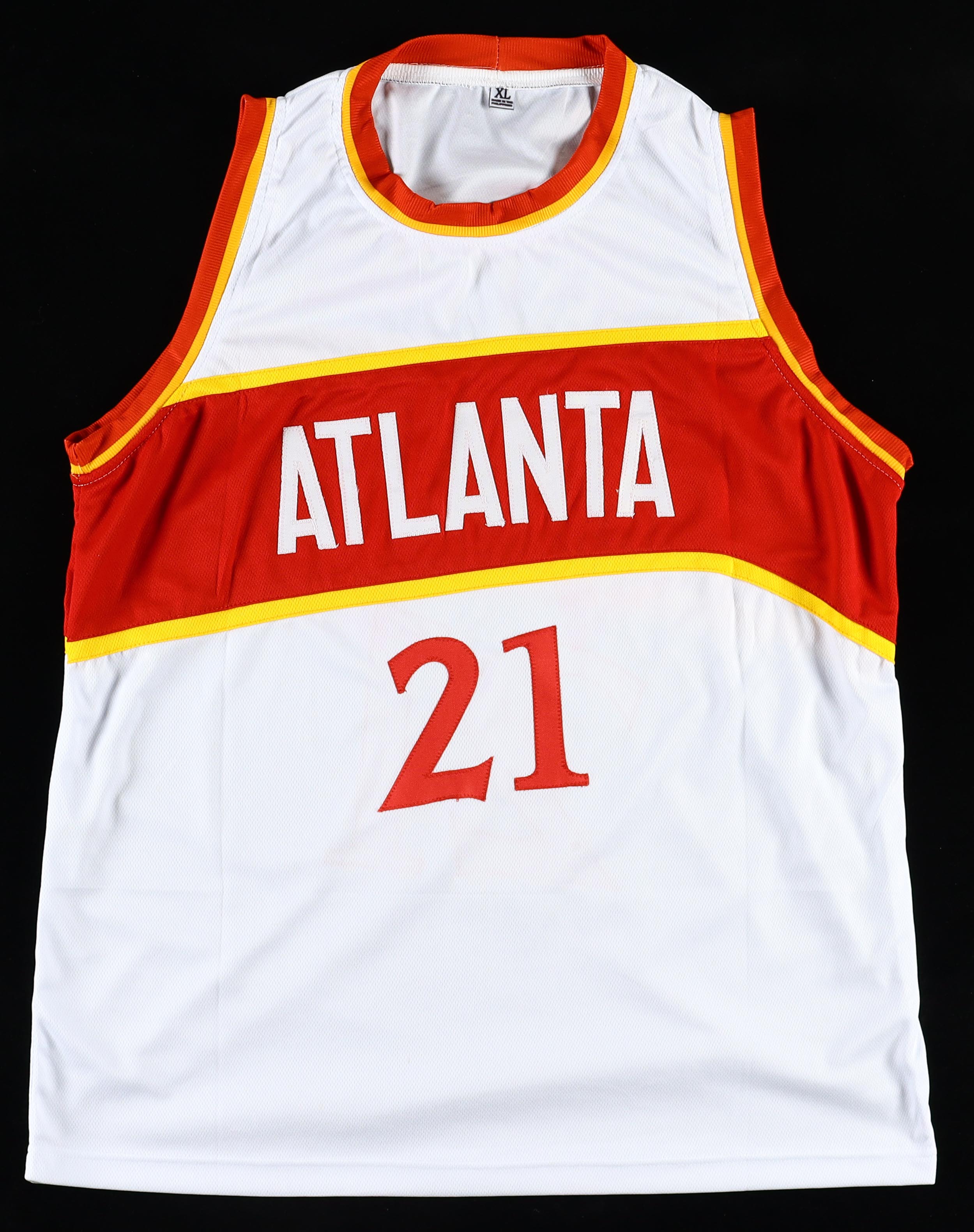 Dominique Wilkins Signed Jersey (JSA) at PristineAuction.com Dominique Wilkins Signed Jersey (JSA) at PristineAuction.com