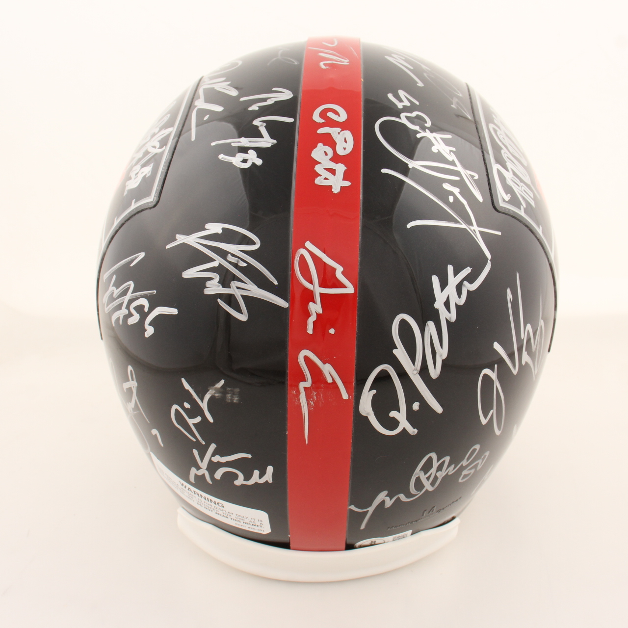 2013 NFL Rookie Premiere Full-Size Helmet Signed by (37) with Keenan Allen, Mike Gillislee, Zach Ertz, Manti Te'o, Quinton Patton (Beckett) at PristineAuction.com 2013 NFL Rookie Premiere Full-Size Helmet Signed by (37) with Keenan Allen, Mike Gillislee, Zach Ertz, Manti Te'o, Quinton Patton (Beckett) at PristineAuction.com