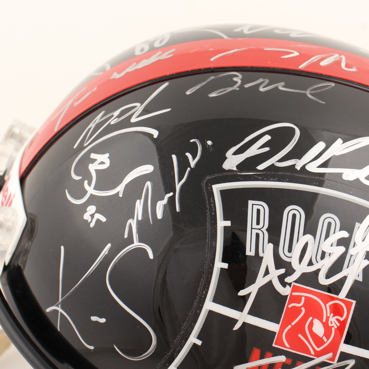 2013 NFL Rookie Premiere Full-Size Helmet Signed by (37) with Keenan Allen, Mike Gillislee, Zach Ertz, Manti Te'o, Quinton Patton (Beckett) at PristineAuction.com 2013 NFL Rookie Premiere Full-Size Helmet Signed by (37) with Keenan Allen, Mike Gillislee, Zach Ertz, Manti Te'o, Quinton Patton (Beckett) at PristineAuction.com